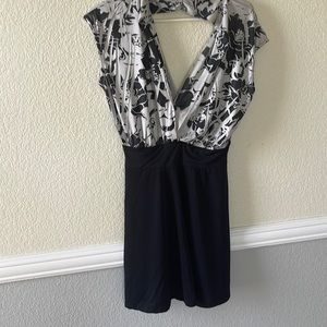 Dress with floral print